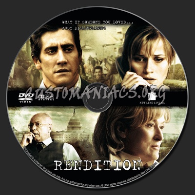 Rendition dvd label