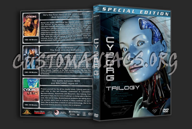 Cyborg Trilogy dvd cover