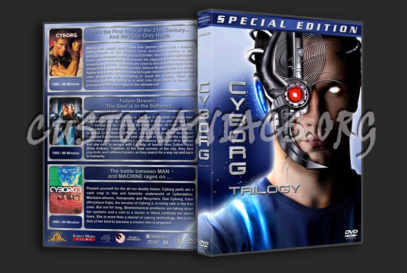 Cyborg Trilogy dvd cover