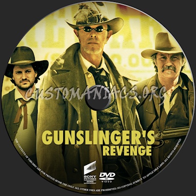 Gunslinger's Revenge dvd label