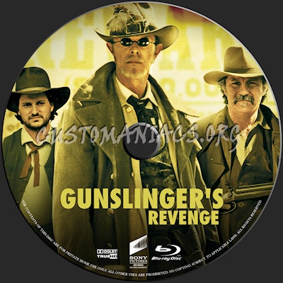 Gunslinger's Revenge blu-ray label