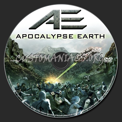 AE Apocalypse Earth dvd label