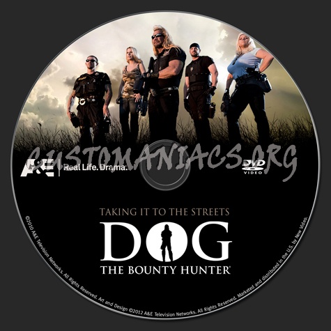 Dog the Bounty Hunter Taking it to the Streets dvd label