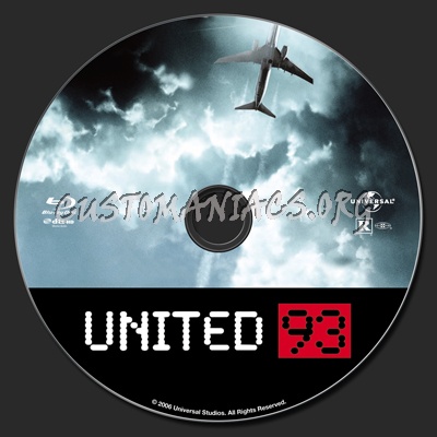 United 93 blu-ray label