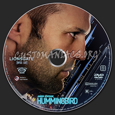 Hummingbird dvd label