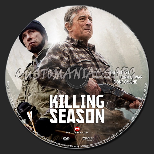 Killing Season dvd label