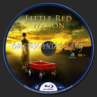 Little Red Wagon blu-ray label