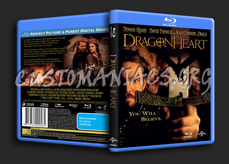 Dragonheart blu-ray cover