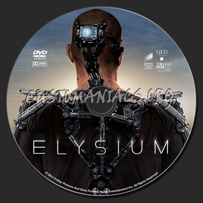 Elysium dvd label