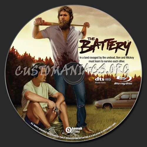 The Battery blu-ray label