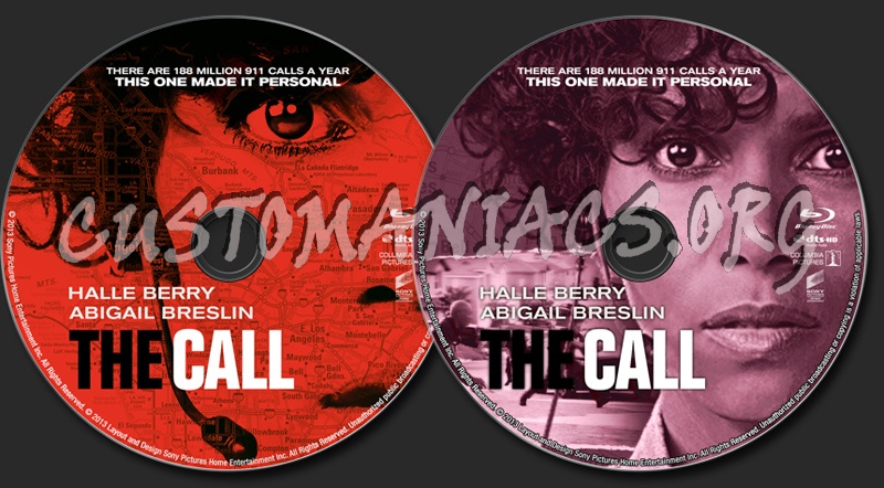 The Call blu-ray label