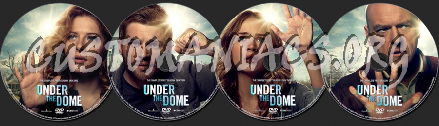 Under the Dome Season 1 dvd label