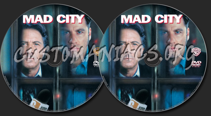 Mad City dvd label