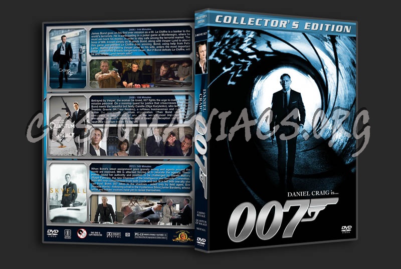 007 Daniel Craig Collection dvd cover