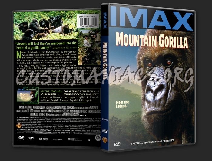 Mountain Gorilla IMAX dvd cover