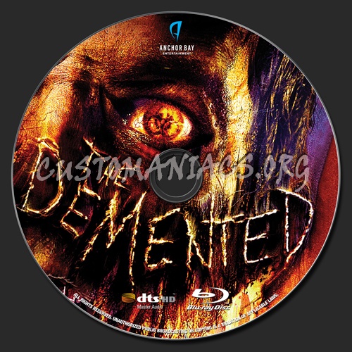 The Demented blu-ray label