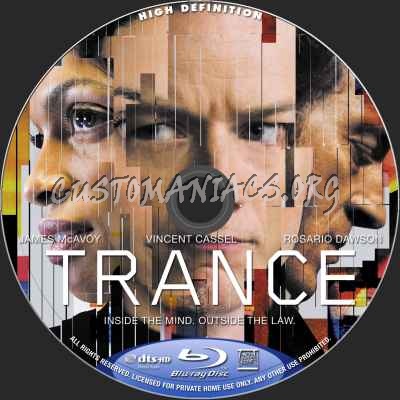 Trance blu-ray label