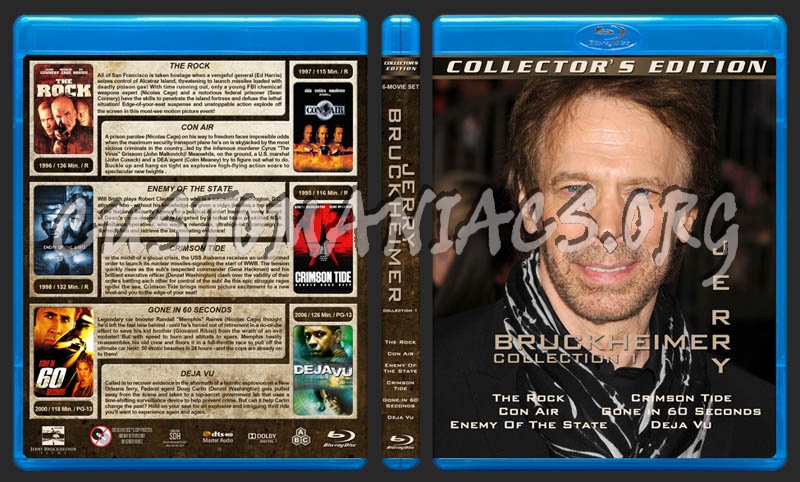 Jerry Bruckheimer Collection 1 blu-ray cover