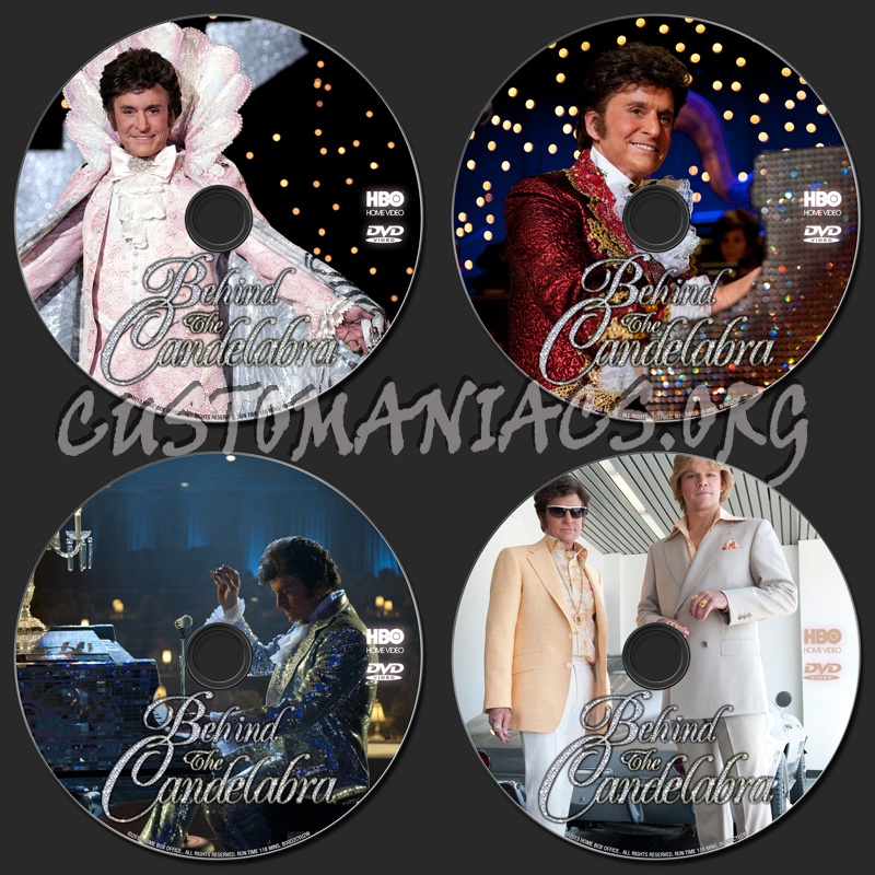 Behind The Candelabra dvd label