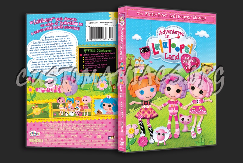 Adventures in Lalaloopsy Land The Search for Pillow dvd cover