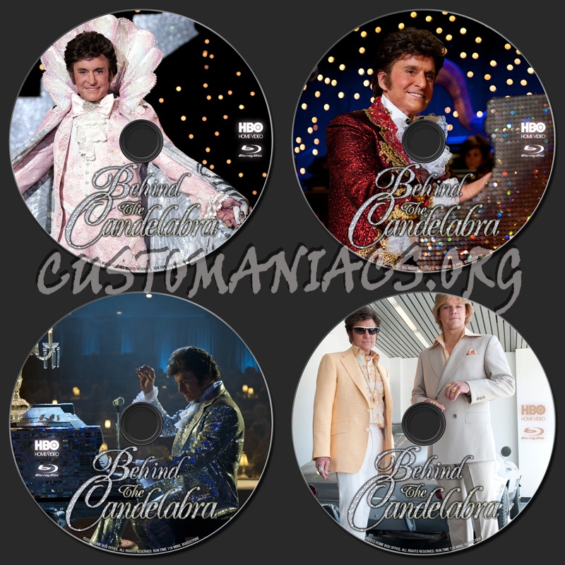 Behind The Candelabra blu-ray label