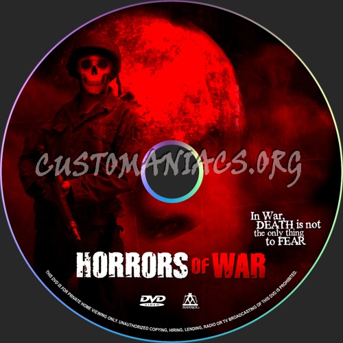 Horrors Of War dvd label - DVD Covers & Labels by Customaniacs, id ...