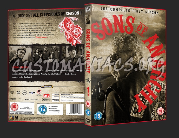 Sons of Anarchy Season 1 dvd cover