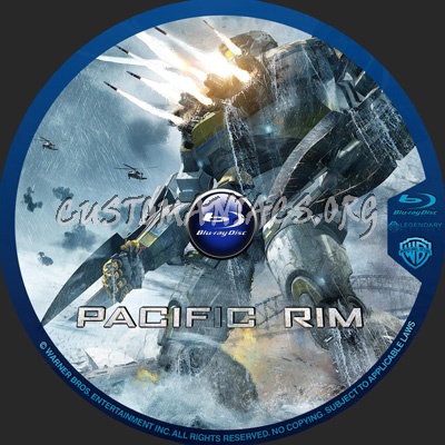 Pacific Rim blu-ray label