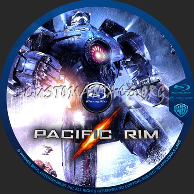 Pacific Rim blu-ray label