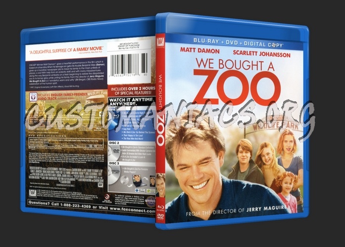 We Bought a Zoo blu-ray cover