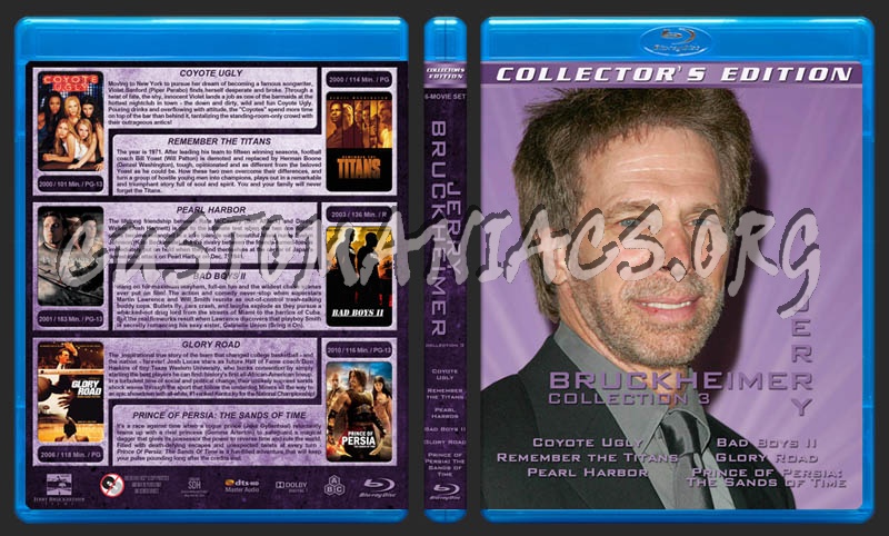 Jerry Bruckheimer Collection 3 blu-ray cover