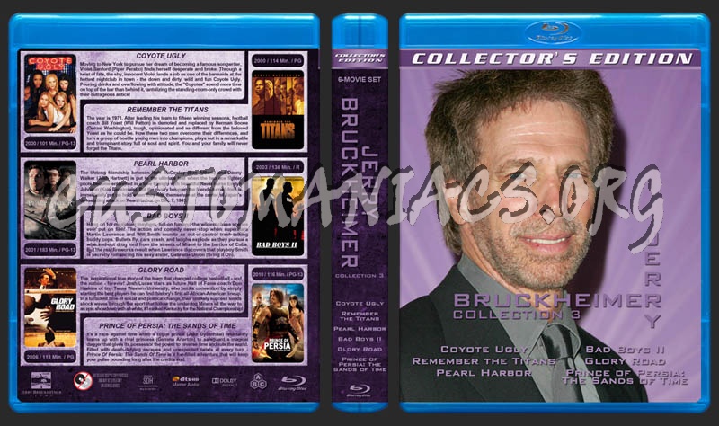 Jerry Bruckheimer Collection 3 blu-ray cover