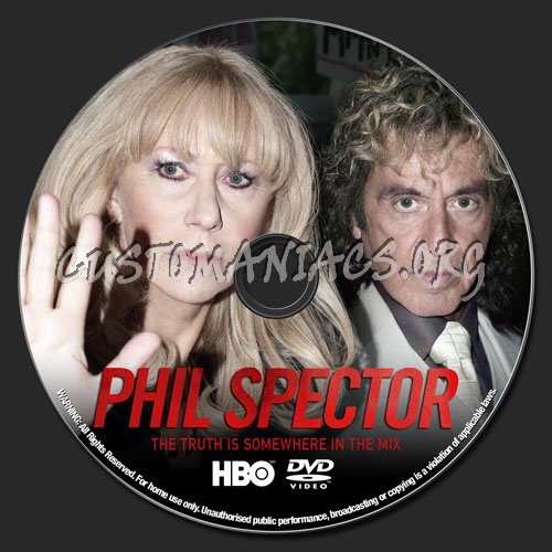 Phil Spector dvd label