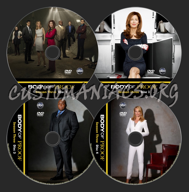 Body of Proof Season 3 dvd label