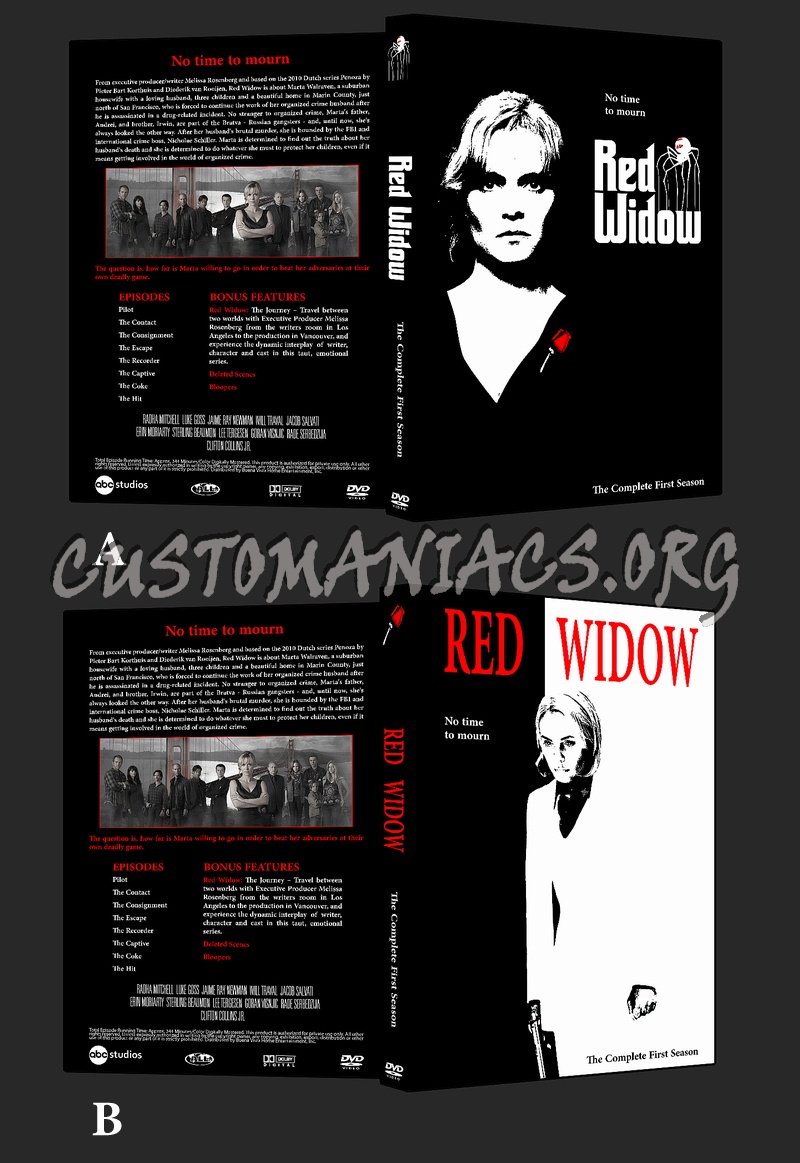 Red Widow - Season One dvd cover