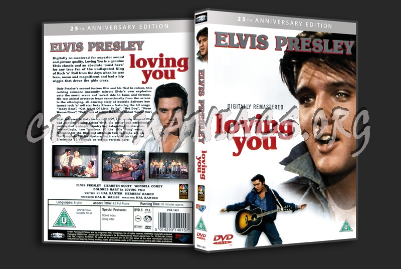 Loving You dvd cover