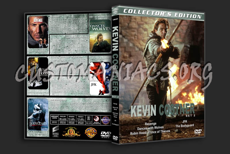 Kevin Costner Collection - Set 2 dvd cover