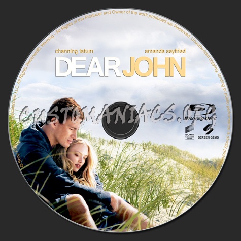 Dear John blu-ray label