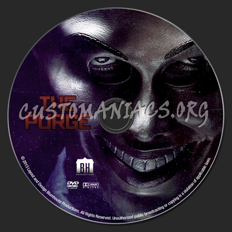 The Purge dvd label