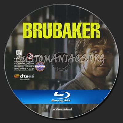 Brubaker blu-ray label