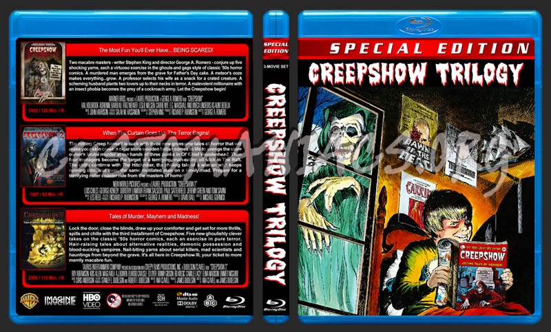 Creepshow Trilogy blu-ray cover