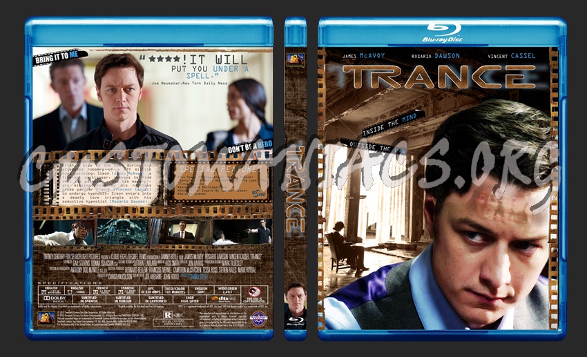 Trance (2013) blu-ray cover