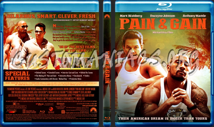輸入盤】Paramount Pain & Gain (Steelbook) [New Blu-ray] Steelbook