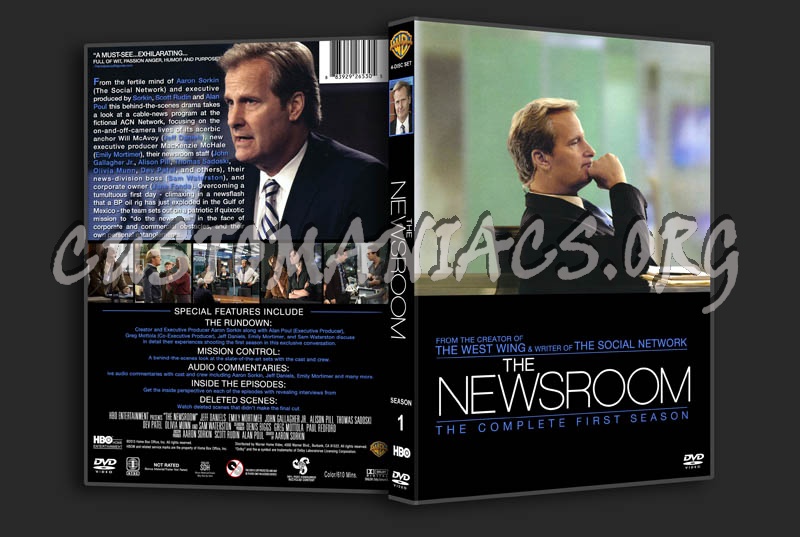 The Newsroom - Season 1 dvd cover