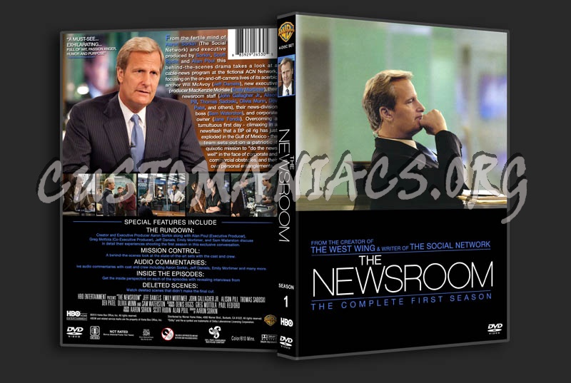 The Newsroom - Season 1 dvd cover