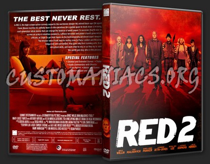 Red 2 dvd cover