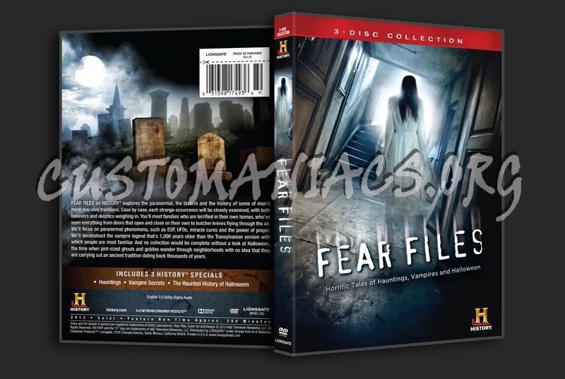 Fear Files dvd cover