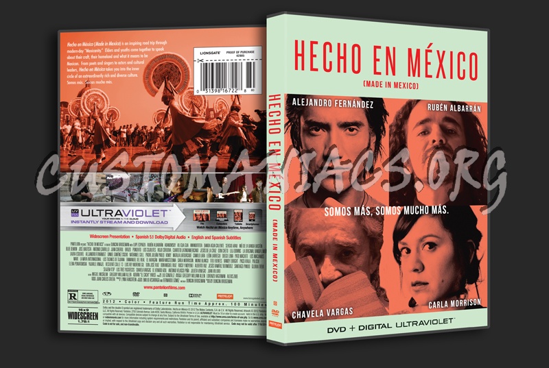 Hecho en Mexico aka Made in Mexico dvd cover