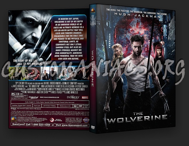 The Wolverine dvd cover