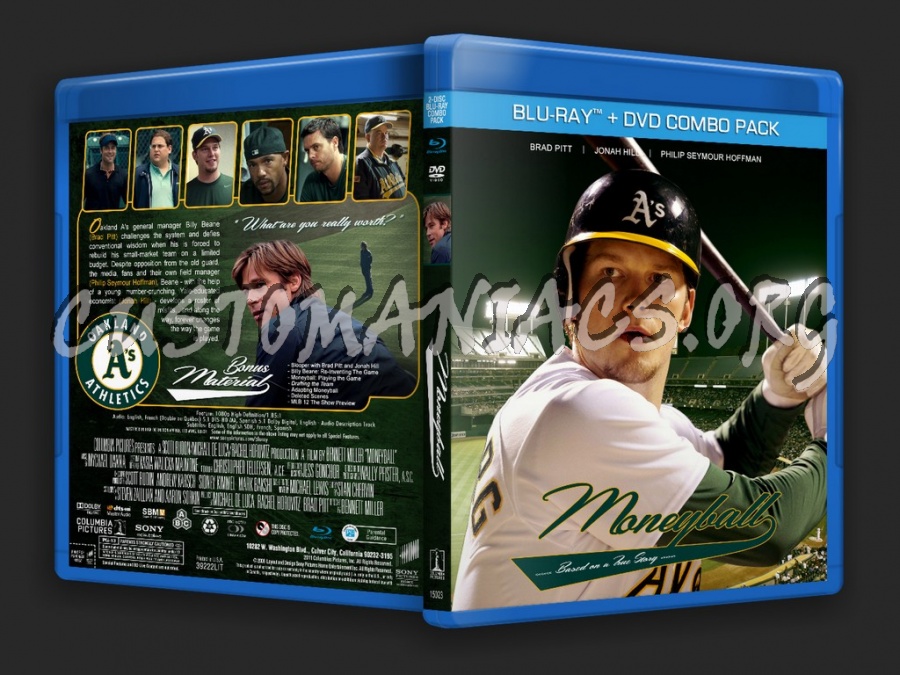 Moneyball blu-ray cover